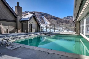 Ski-In and Ski-Out Resort Condo with Gas Fireplace!